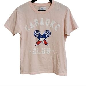 Club Petanque Paris Pink Karaoke Tee